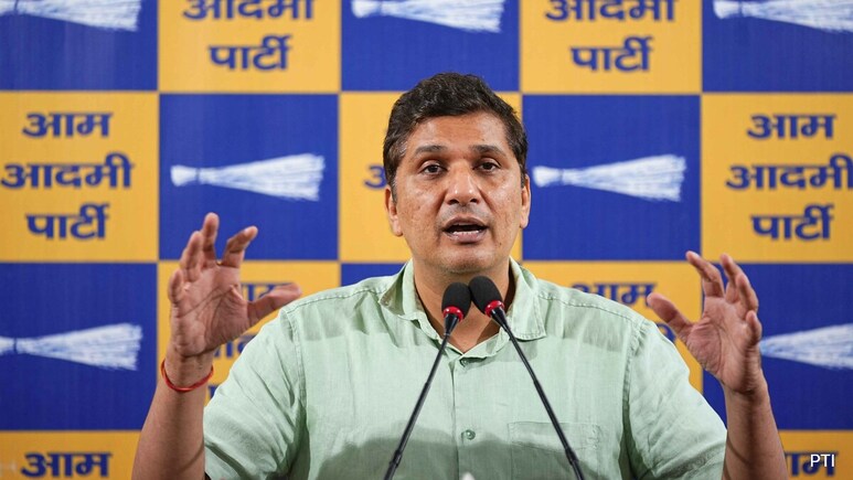 "A Banana Republic?": AAP's Saurabh Bharadwaj Jabs BJP In Delhi Officers Row