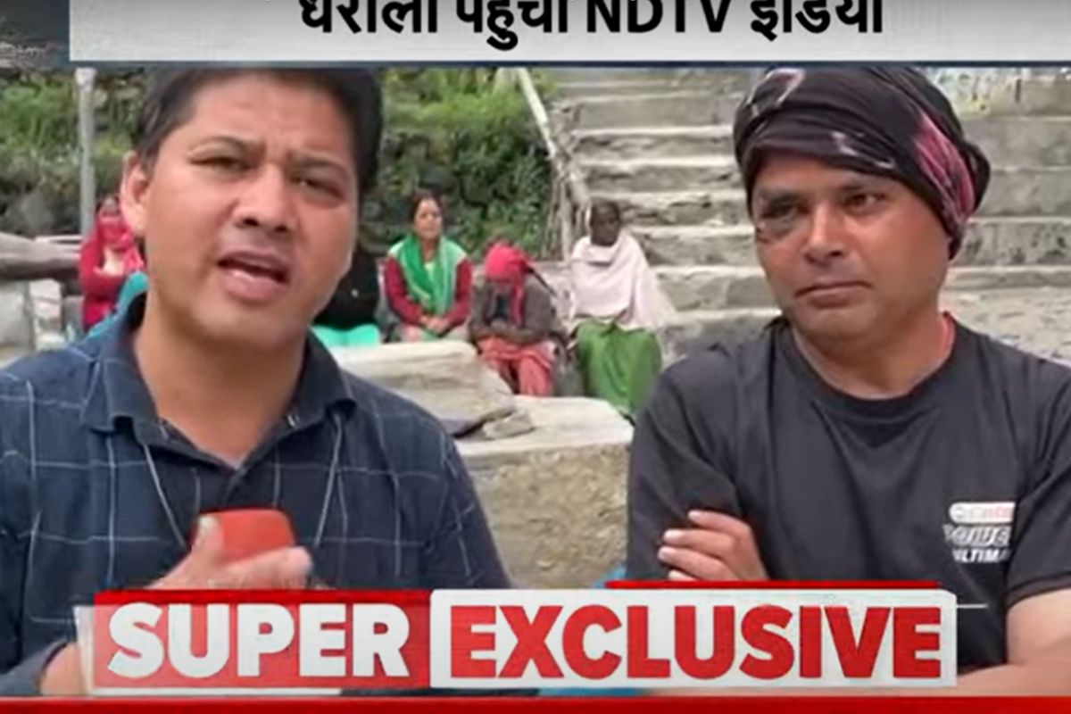 धराली पहुंचा NDTV, मलबे के सैलाब में रेंगते हुए जान बचाने वाले भलविंदर सिंह ने बताया- कैसे बची जान?