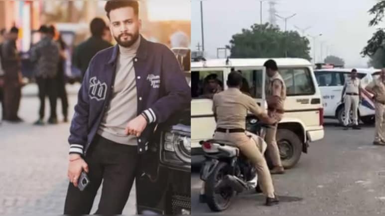 एल्विश यादव के घर पर फायरिंग करने वाला दबोचा गया, पुलिस पर चलाईं ताबड़तोड़ गोलियां पर भाग न पाया