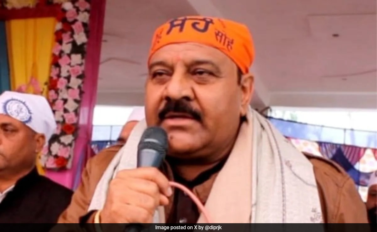 Jammu Джаму и кашмир заместник главният министър Суриндер Чодхари в