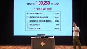 Rahul Gandhi Shares Karnataka "Votes Stolen Proof", Election Body Responds