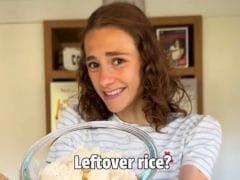 Watch: Content Creator Turns Leftover Rice Into Delicious Ice Cream, Internet Is Obsessed