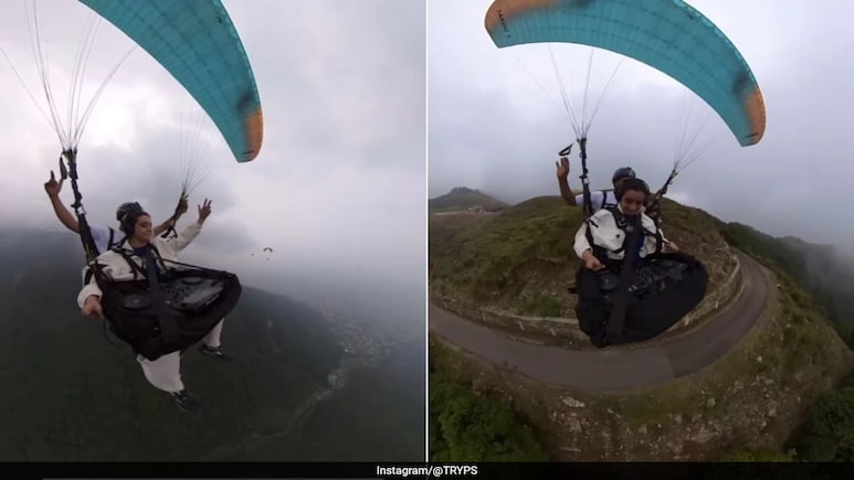 Watch: Woman DJ Goes Airborne With Her Set, Internet Applauds Sky-High Act Watch: Woman DJ Goes Airborne With Her Set, Internet Applauds Sky-High Act