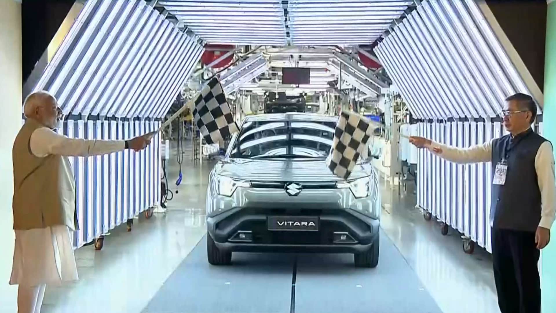 Video: In India's Big Push For EVs, PM Inaugurates Maruti's Hybrid Battery Plant