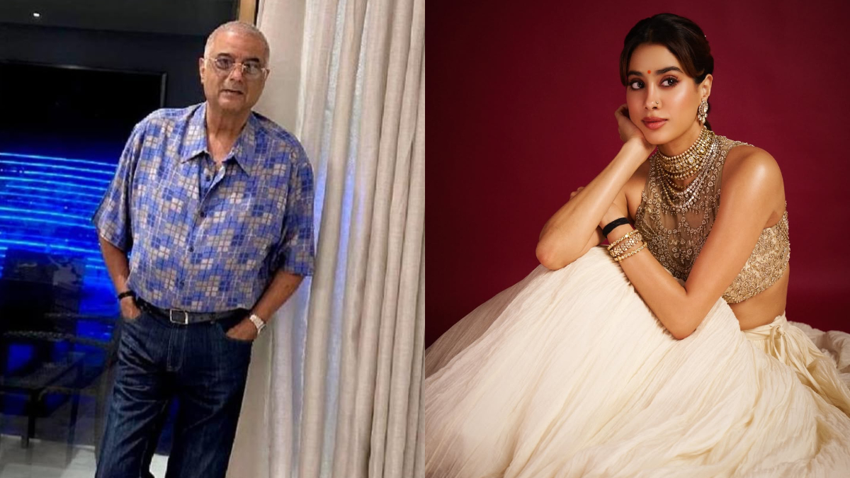 Boney Kapoor Shares Pic In A 22-Year-Old Jeans After Weight Loss, Daughter Janhvi Kapoor Reacts