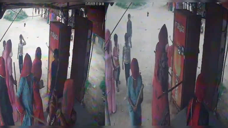 Rajasthan: घूंघट में चेहरा, हाथ में लाठी लेकर मह‍िलाओं ने की तोड़फोड़; प्रेम व‍िवाह पर युवक से थीं खफा