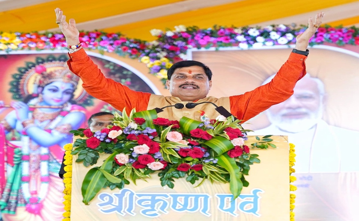 Janmashtami: महलपुर पाठा में भव्य मंदिर; CM मोहन ने कहा- कृष्ण ने कंस का वध करके लोकतंत्र की...