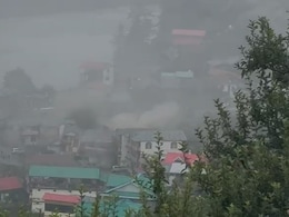 New Video Shows Exact Moment Uttarkashi Flood Engulfed Dharali Village
