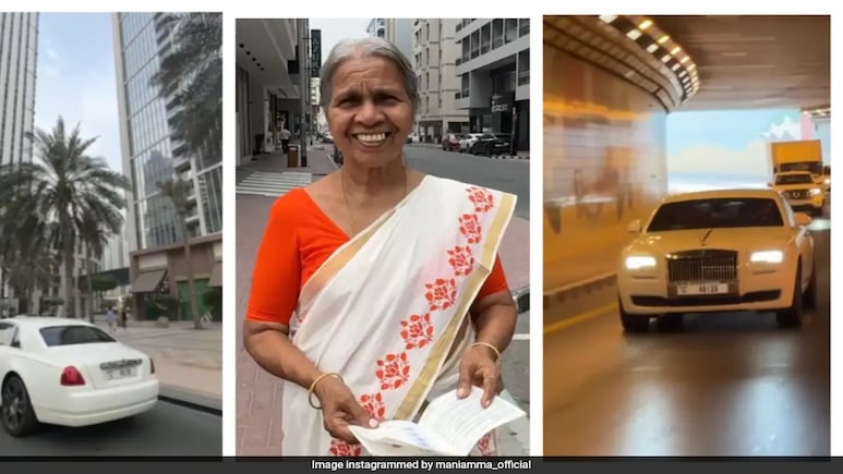 Watch: 72-Year-Old Saree-Clad Kerala Woman Drives Rolls-Royce Ghost In Dubai, Wows The Internet Watch: 72-Year-Old Saree-Clad Kerala Woman Drives Rolls-Royce Ghost In Dubai, Wows The Internet