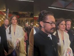 Aamir Khan And Girlfriend Gauri Spratt Arrive Hand-In-Hand At Melbourne Indian Film Festival Aamir Khan And Girlfriend Gauri Spratt Arrive Hand-In-Hand At Melbourne Indian Film Festival