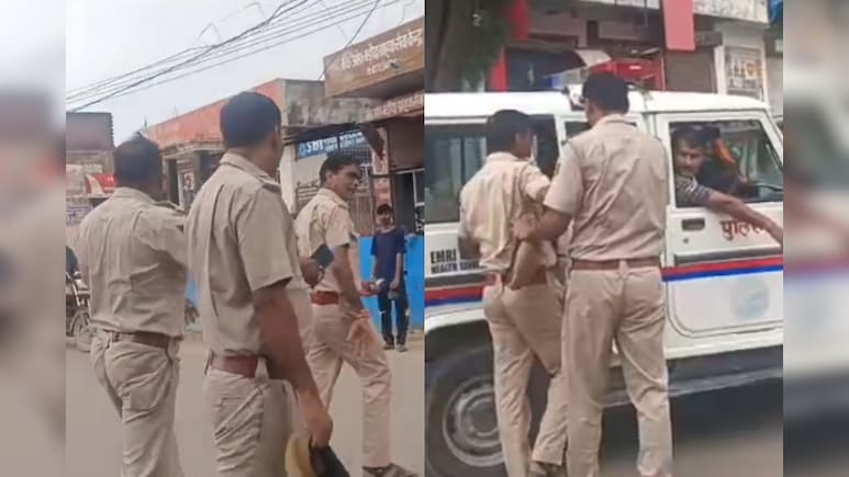 Rajasthan: खाकी का नशा! शराबी पुलिसकर्मी का हाईवोल्टेज ड्रामा, चौराहे पर खड़े होकर लोगों को दी गालियां Rajasthan: खाकी का नशा! शराबी पुलिसकर्मी का हाईवोल्टेज ड्रामा, चौराहे पर खड़े होकर लोगों को दी गालियां