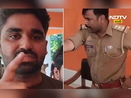 'अशा नोकरीची ऐसी की तैसी...' बजरंग दलाच्या कार्यकर्त्यांवर भडकला पोलीस अधिकारी, पाहा VIDEO