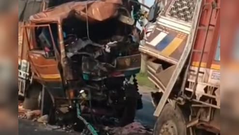 Bundi Accident: बूंदी में मेगा हाईवे पर 2 ट्रकों की भीषण टक्कर, दोनों ड्राइवर समेत 3 की मौत