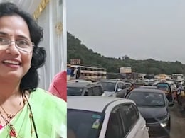 Palghar News : 70 किलोमीटरसाठी 4 तास! वाहतूक कोंडीत ॲम्ब्युलन्स अडकल्यानं नवऱ्याच्या डोळ्यासमोर बायकोचा मृत्यू