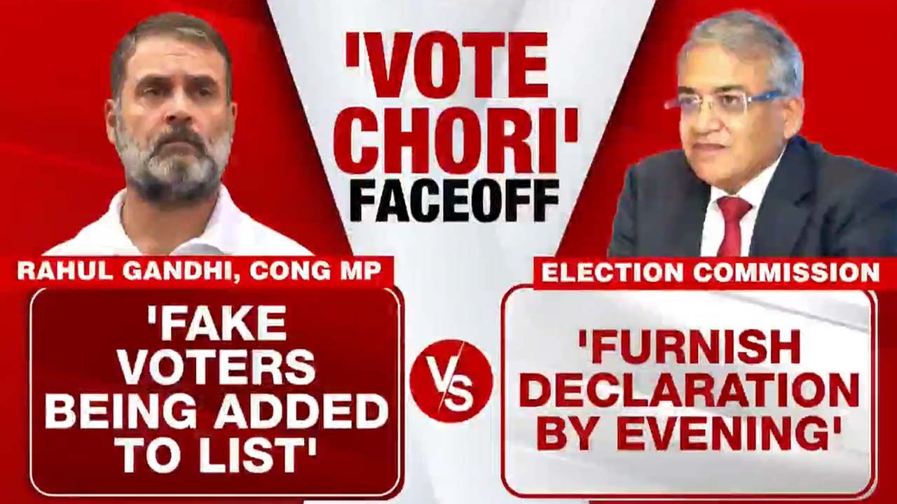 Video : Rahul Gandhi Vs Poll Panel Escalates