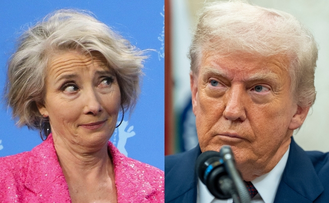 Actor Emma Thompson Says Trump Called Her On Day Of Divorce For A Date