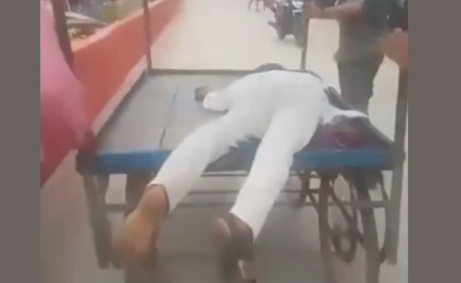 Telangana Cops Carry Man's Body On Pushcart As Ambulance Fails To Arrive