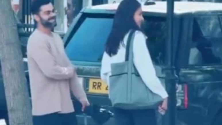 Watch: Anushka Sharma, Virat Kohli Take A Stroll In London, Chat With Locals
