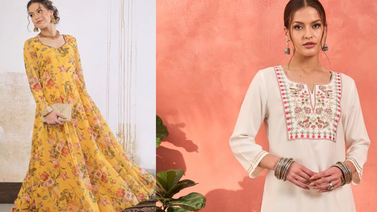 Get Ethnic Dresses For Women This Festive And Casual Outings From Myntra