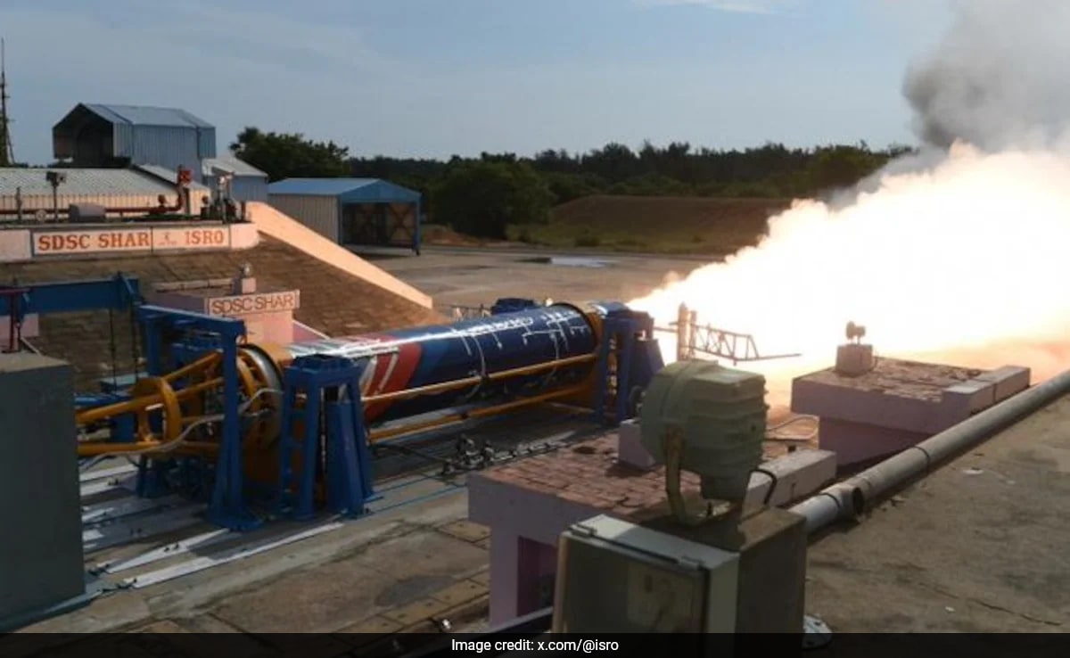Skyroot’s KALAM 1200 rocket motor static test successful, says ISRO