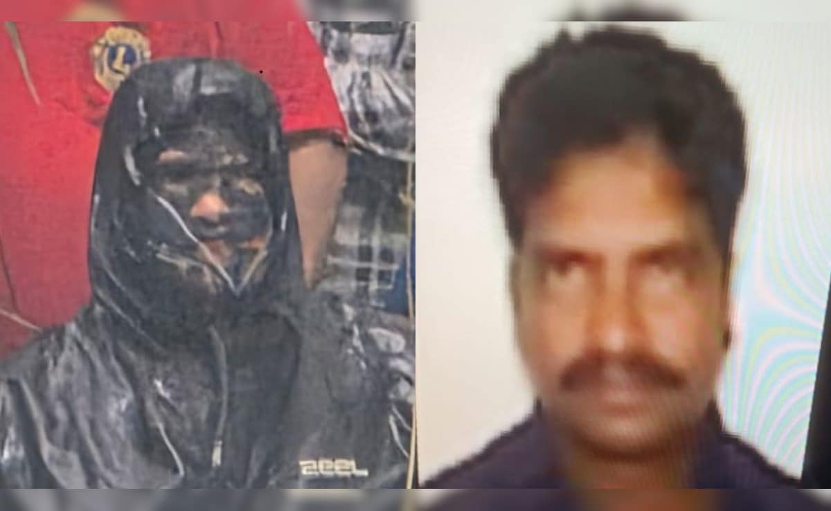The masked man later identified as CN Chinnayya 