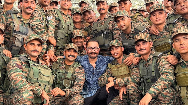 NDTV <i>Jai Jawan</i> 2025: Aamir Khan's Day Out With Indian Army In Jammu And Kashmir