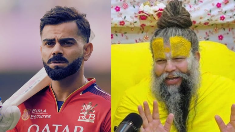 Ramabhadracarya Vs Premanand Ji Maharaj:संस्कृतातील किमान 1 श्लोक म्हणून दाखवा! विराट कोहलीच्या गुरुंना आव्हान Ramabhadracarya Vs Premanand Ji Maharaj:संस्कृतातील किमान 1 श्लोक म्हणून दाखवा! विराट कोहलीच्या गुरुंना आव्हान