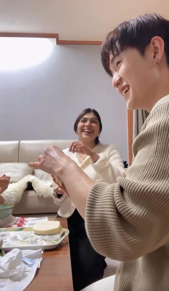 Watch: Indian Woman Joins Korean Boyfriend's Family Feast, Wins Hearts Online