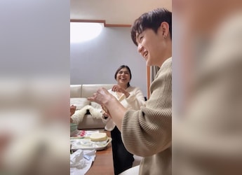 Indian Woman Joins Korean Boyfriend's Family Feast, Wins Hearts Online
