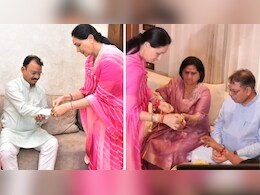 डिप्टी CM दिया कुमारी ने प्रेमचंद बैरवा, सतीश पूनिया को बांधी राखी; जयपुर में सैनिकों के साथ मनाया रक्षाबंधन