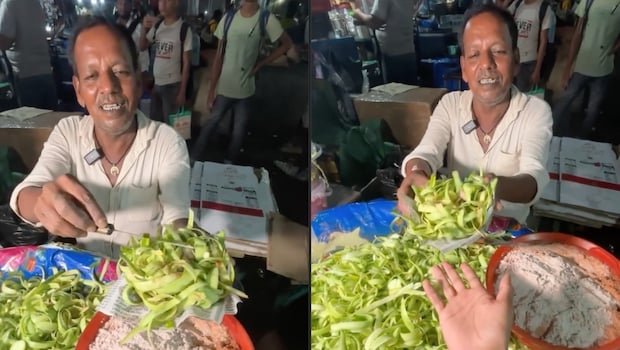 Kolkata Vendor Selling Cucumber Peels Gets Mixed Reactions From The Foodies