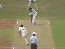 Watch: Indias 157 Kmph Star Sends Middle-Stump Cartwheeling On Return