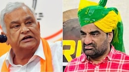 एसआई भर्ती परीक्षा रद्द होने पर क्रेड&zwj;िट लेने की मची होड़, NDTV पर हनुमान बेनीवाल और क&zwj;िरोड़ी लाल भ&zwj;िड़े