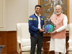 PM Modi Meets Group Captain Shubhanshu Shukla, 2nd Indian To Go To Space