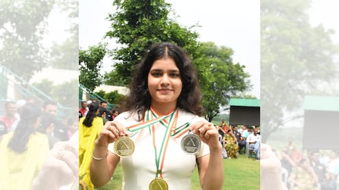 ख्वाहिश शर्मा ने राजस्थान का नाम किया रोशन, शूटिंग में 2 गोल्ड और 1 सिल्वर मेडल जीता