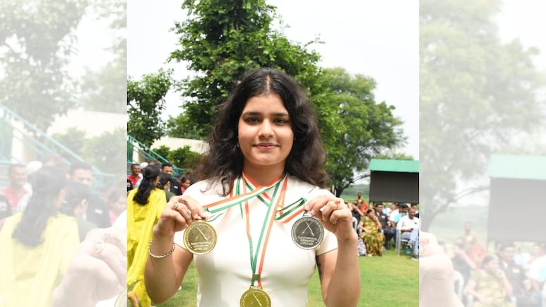 ख्वाहिश शर्मा ने राजस्थान का नाम किया रोशन, शूटिंग में 2 गोल्ड और 1 सिल्वर मेडल जीता