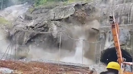 Video: Heavy Rain Triggers Landslide Near Tunnel Of Sevoke-Rangpo Rail Project