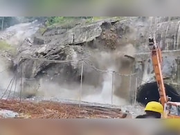 Video: Heavy Rain Triggers Landslide Near Tunnel Of Sevoke-Rangpo Rail Project Video: Heavy Rain Triggers Landslide Near Tunnel Of Sevoke-Rangpo Rail Project