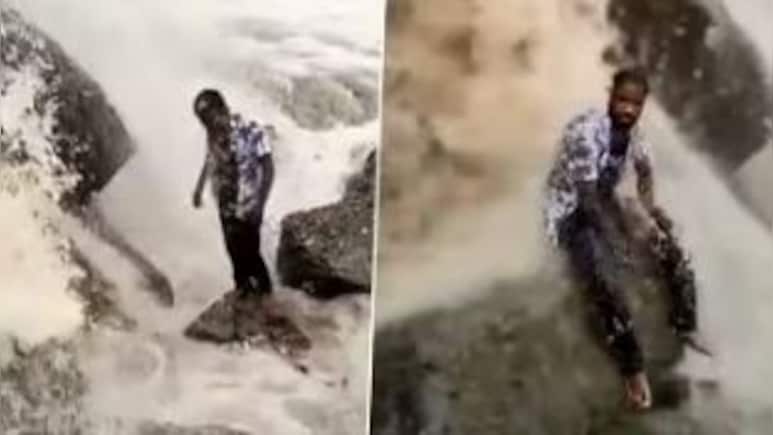 रील बनाने के चक्कर में नदी में बहा युवक, वाटरफॉल पर पोज़ देते समय हुआ हादसा रील बनाने के चक्कर में नदी में बहा युवक, वाटरफॉल पर पोज़ देते समय हुआ हादसा