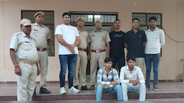Rajasthan: पुल&zwj;िस की 150 टीम, 736 पुलिसकर्मी ने 8 जिलों के 407 जगह मारा छापा, साइबर ठगों को पकड़ा