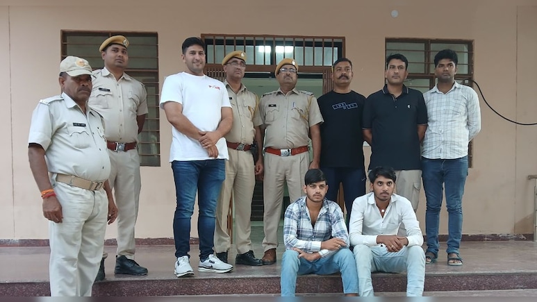 Rajasthan: पुल‍िस की 150 टीम, 736 पुलिसकर्मी ने 8 जिलों के 407 जगह मारा छापा, साइबर ठगों को पकड़ा