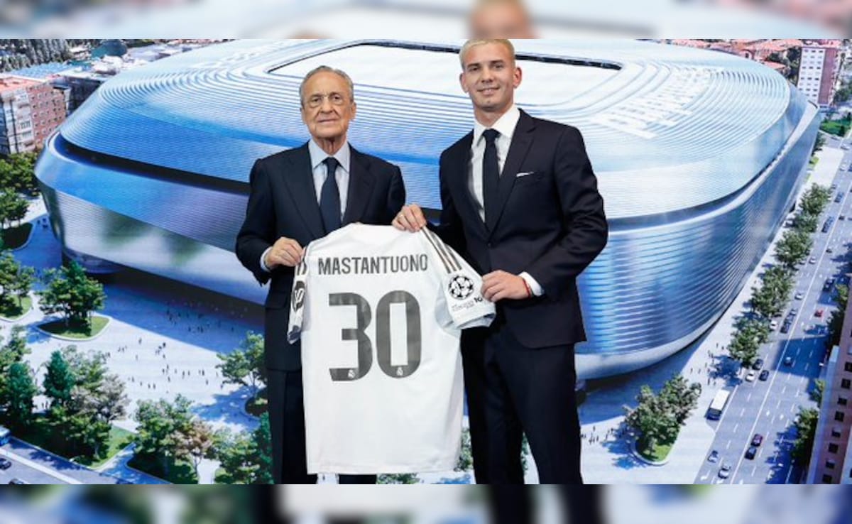 Real Madrid Signs Argentine Teenager Franco Mastantuono To Six-Year Deal