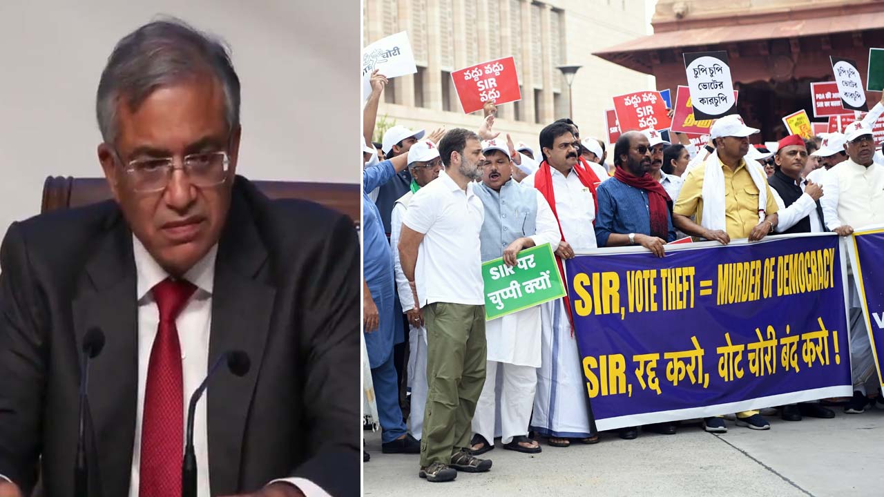 "Improper Phrases," Says Poll Body On Rahul Gandhi's "Vote Chori" Charge