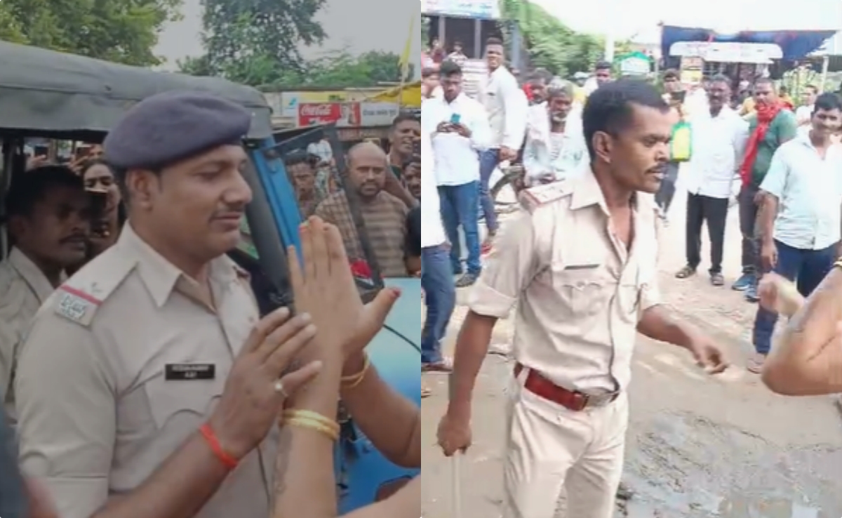 बिहार में किन्नर ने नंगा होकर की दारोगा की पिटाई, सोशल मीडिया पर वीडियो वायरल