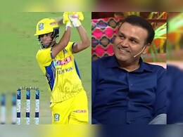 'जैसे पापा, वैसा बैटा',  आर्यवीर के भारतीय टेस्ट पेसर के खिलाफ ये दो चौके आपको यह कहने पर मजबूर कर देंगे