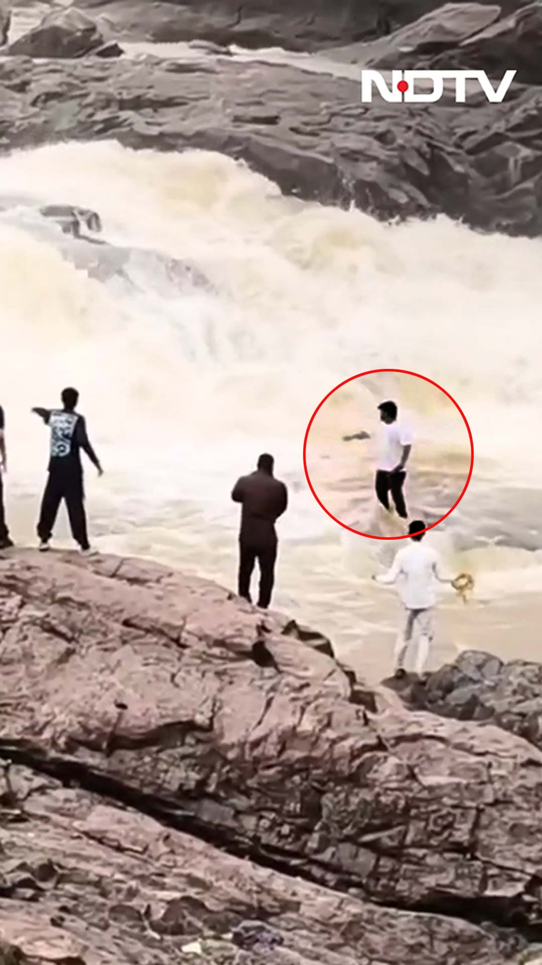 Video: YouTuber Swept Away While Filming Reels At Duduma Waterfall In Odisha