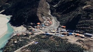 Uttarkashi Cloudburst: Map Shows Devastation At Dharali Village