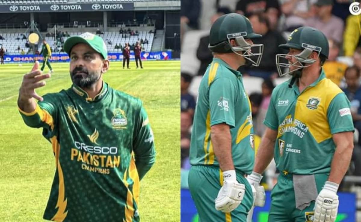 WCL Final Live: Sharjeel's 76 Propels Pakistan To Big Total vs South Africa