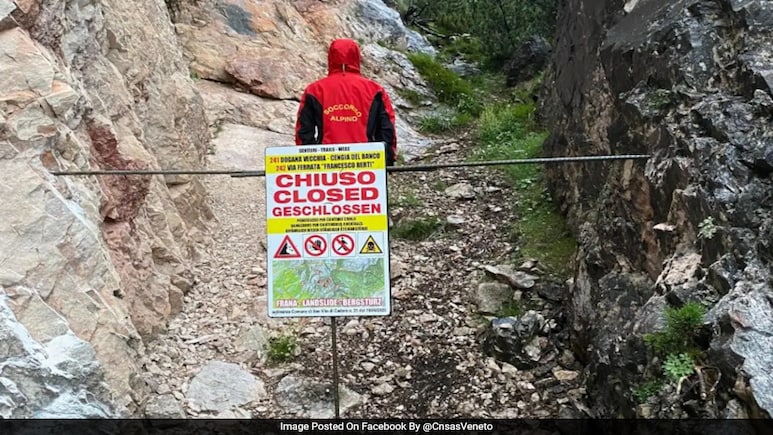 UK Tourist Charged Rs 14.3 Lakh After Risky Airlift In Italian Dolomites UK Tourist Charged Rs 14.3 Lakh After Risky Airlift In Italian Dolomites