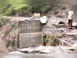 100-Metre Iron Bridge Destroyed By Floods, 12 Villages Cut Off In Uttarkashi